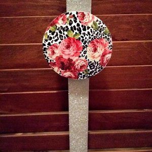 Cheetah Wreath Hanger,Wreath Hanger for Front Door,Floral,Wreath Supplies